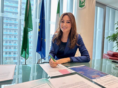 Elena Lucchini in regione