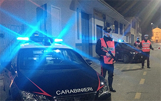 carabinieri notte tn